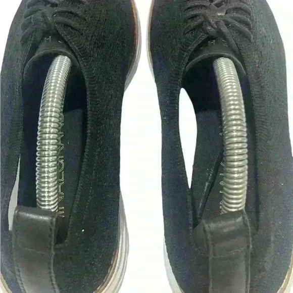 Cole Haan Grand  Stitchlite Flyknit Wingtip Oxford Shoe Black Womens 9 B - Picture 7 of 9